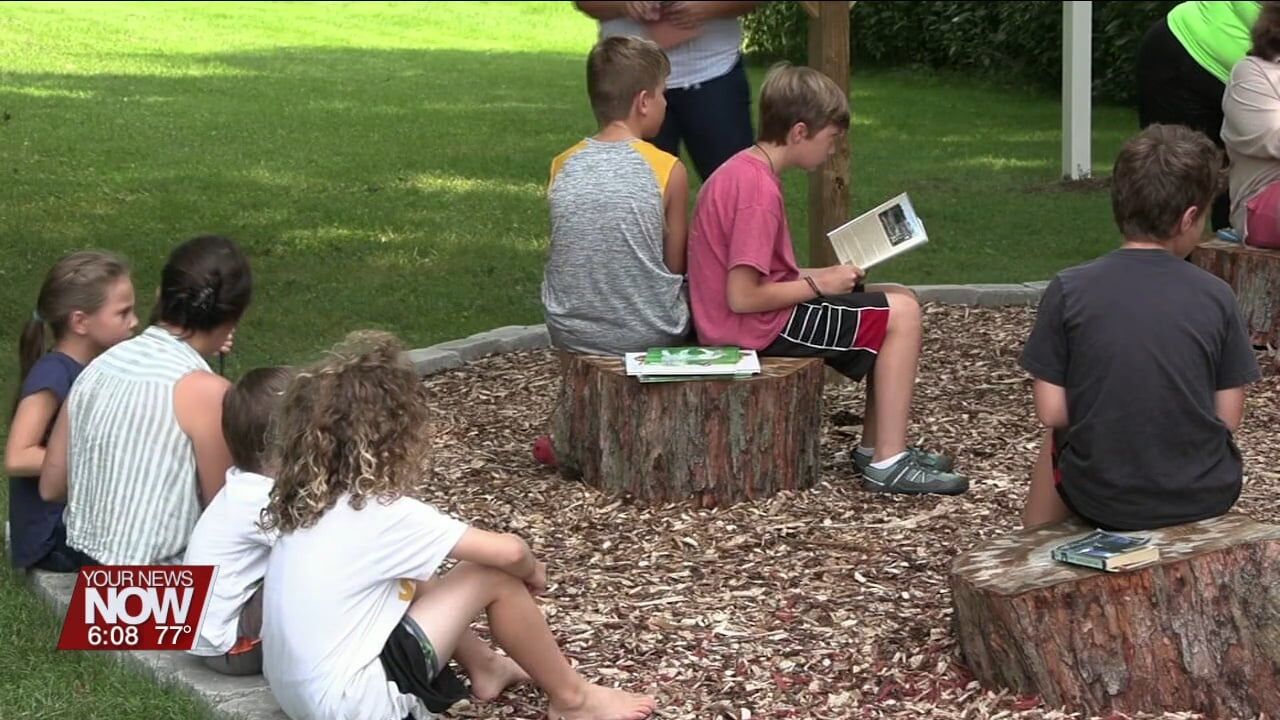 New Reading Library gives people an outdoor space to enjoy a good book